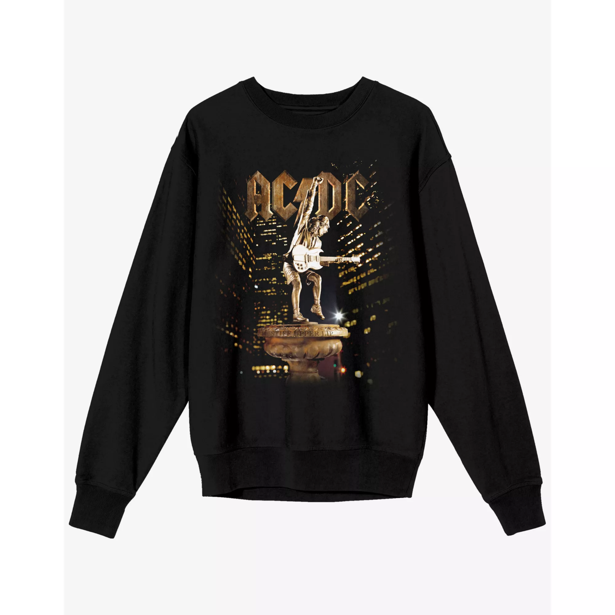 ACDC Stiff Upper Lip Sweatshirt at Spencer's