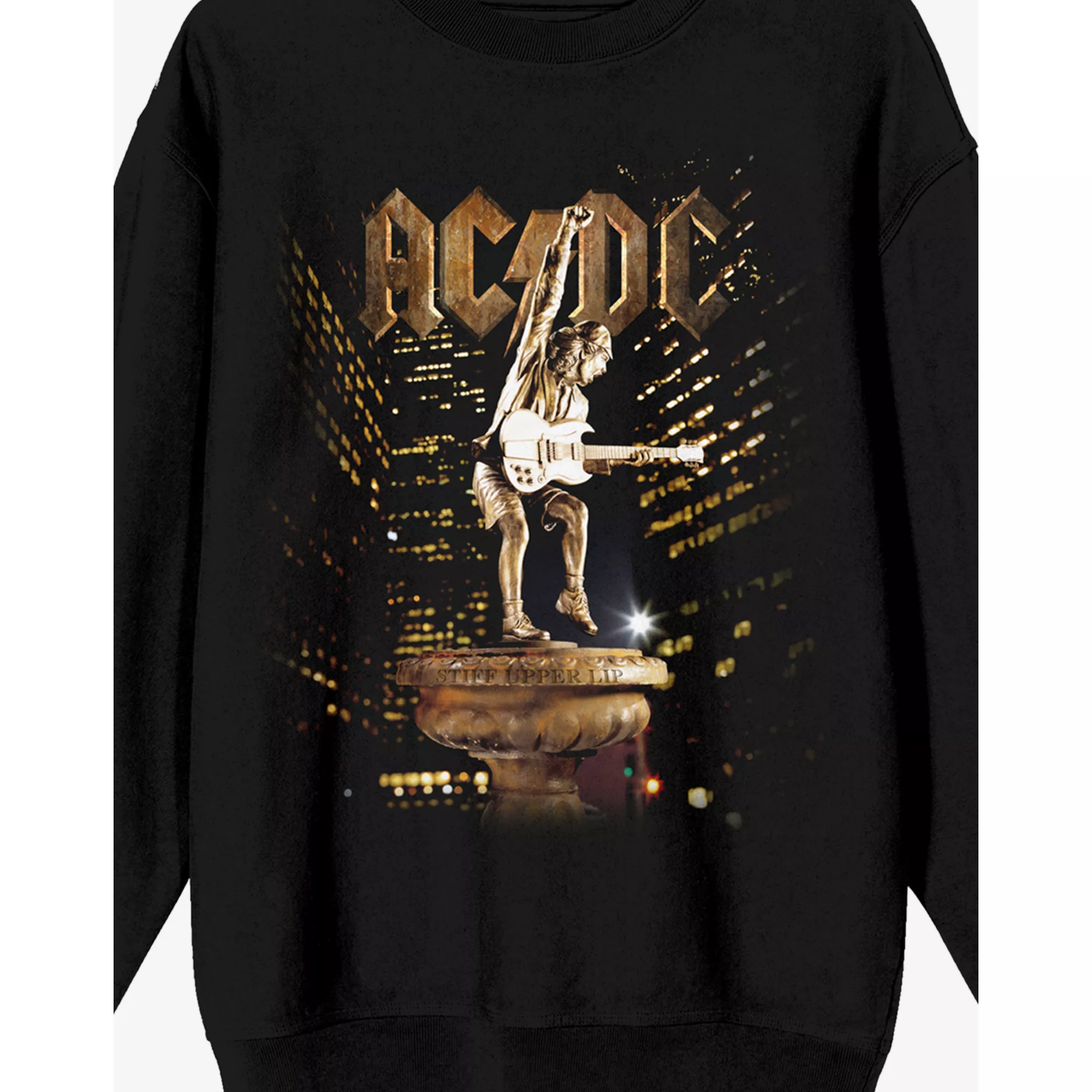 ACDC Stiff Upper Lip Sweatshirt at Spencer's
