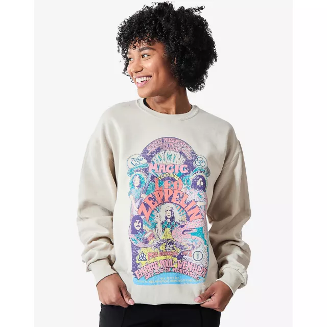 Electric Magic Concert Poster Sweatshirt - Led Zeppelin at Spencer's