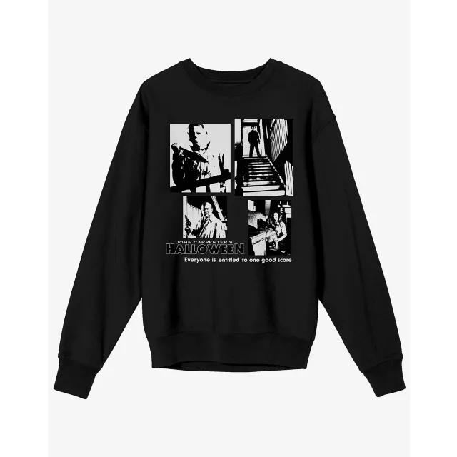 Black and White Michael Myers Sweatshirt - Halloween at Spencer's