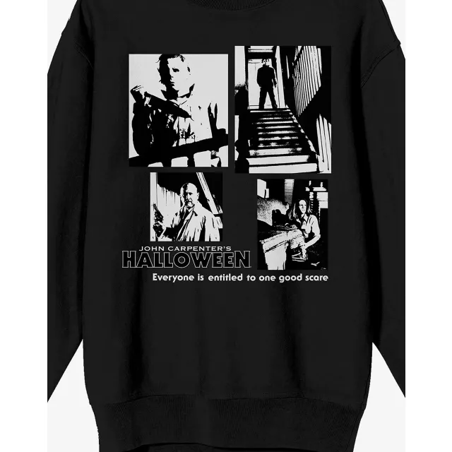 Black and White Michael Myers Sweatshirt - Halloween at Spencer's