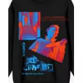 Blue and Red Graphic Michael Myers Sweatshirt - Halloween at Spencer's