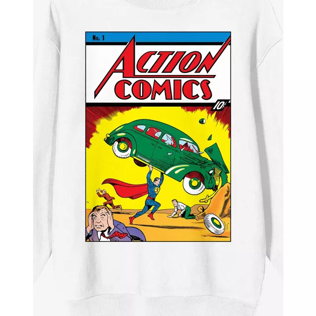 Action Comics Superman Sweatshirt at Spencer's