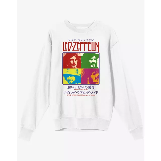Led Zeppelin Colorblock Sweatshirt at Spencer's