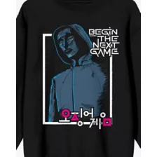 Begin the Next Game Front Man Sweatshirt - Squid Game at Spencer's