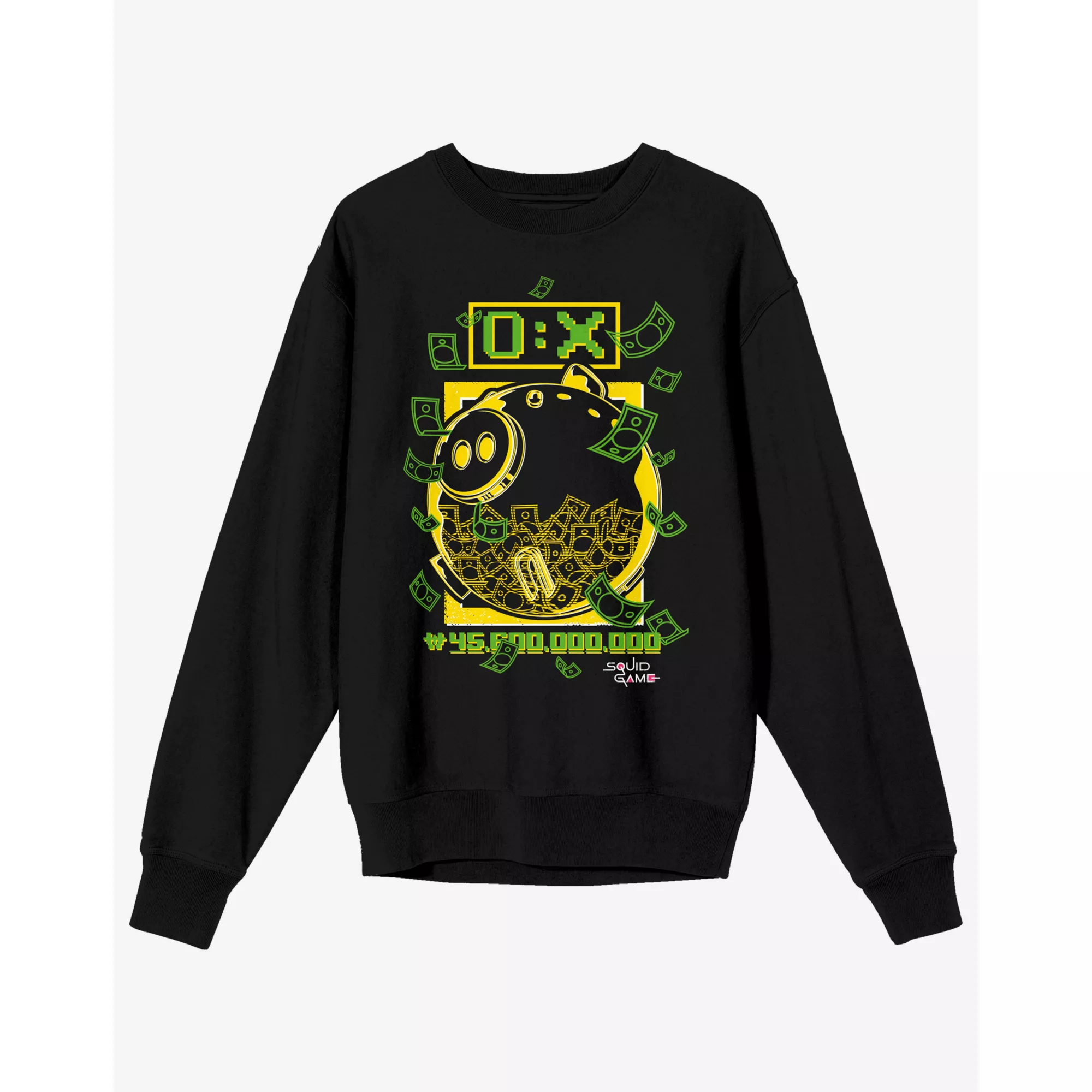 Squid Game Cash Prize Sweatshirt at Spencer's