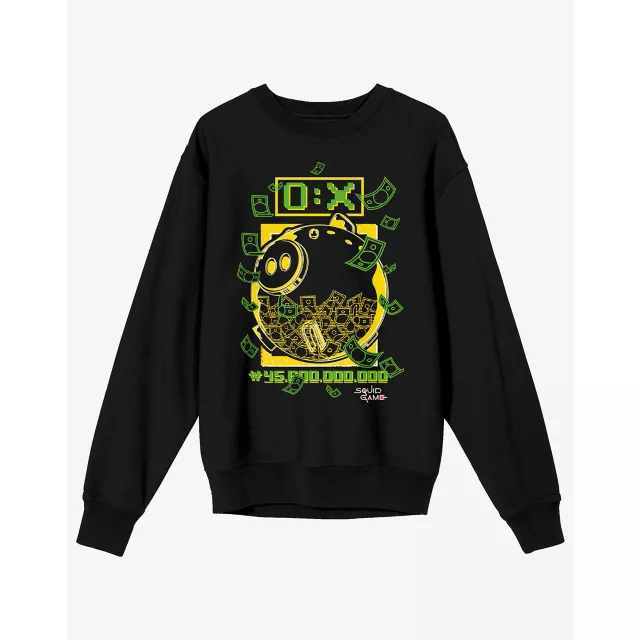 Squid Game Cash Prize Sweatshirt at Spencer's