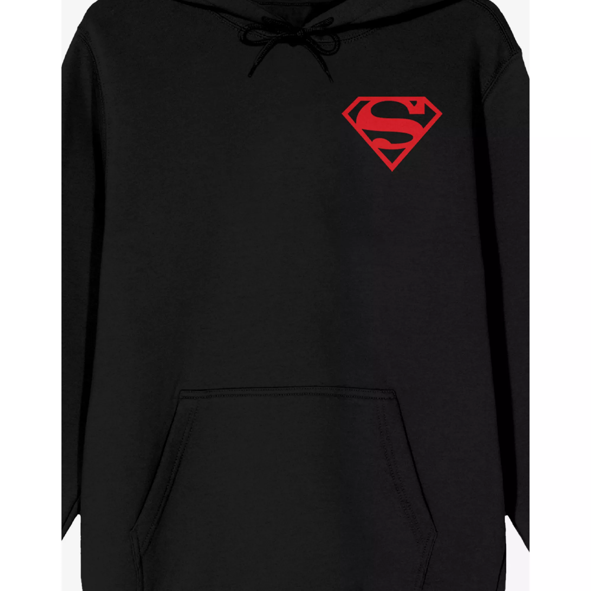 Superman Red Logo Hoodie