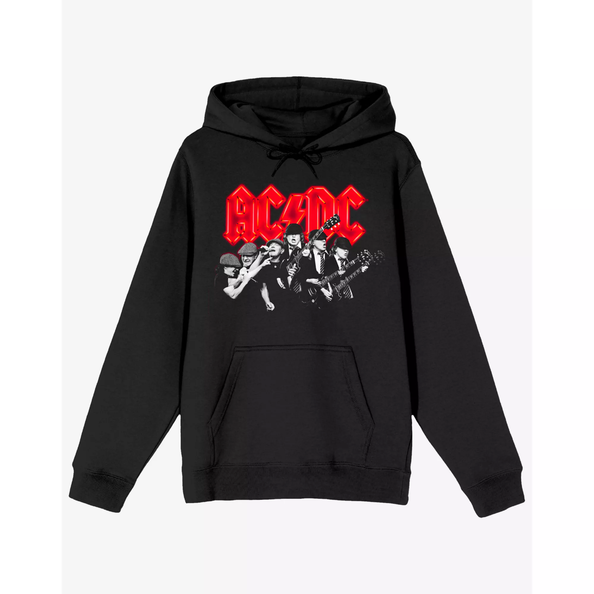 ACDC Neon Rock Hoodie at Spencer's