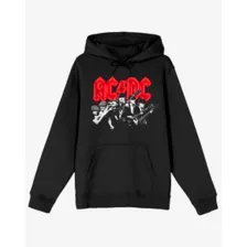 ACDC Neon Rock Hoodie at Spencer's