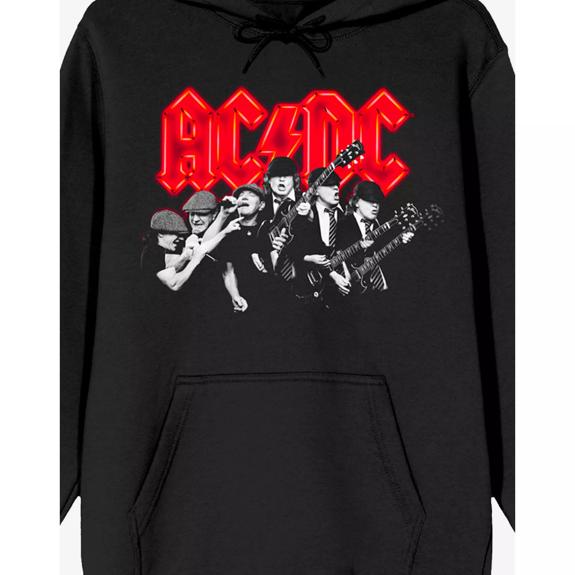 ACDC Neon Rock Hoodie at Spencer's