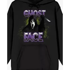 Ghost Face Neon Splash Hoodie at Spencer's