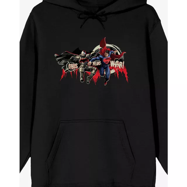 This Means War Hoodie - Batman v. Superman: Dawn of Justice at Spencer's