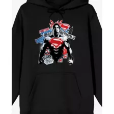 Superman Collage Hoodie at Spencer's