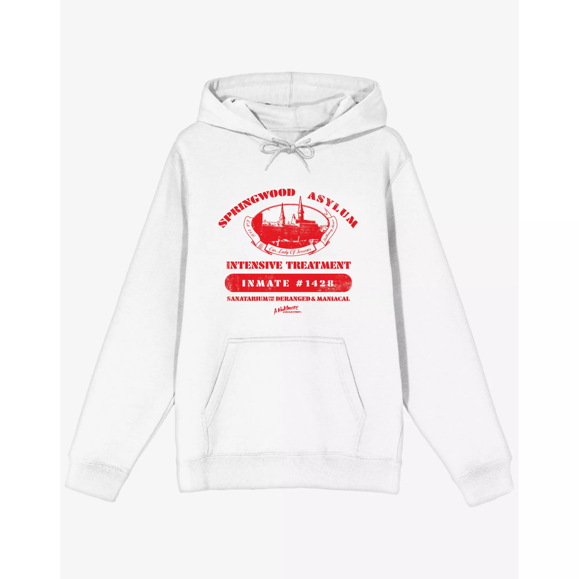 Springwood Asylum Hoodie - A Nightmare on Elm Street