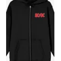 ACDC Oval Logo Zip Hoodie at Spencer's