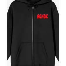 ACDC Angus Young Horns Zip Hoodie at Spencer's