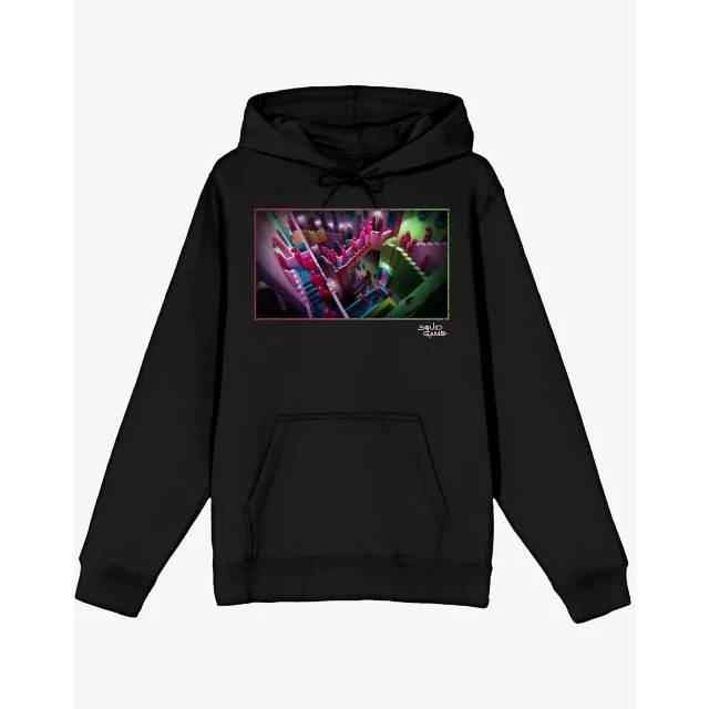Squid Game Staircase Hoodie at Spencer's