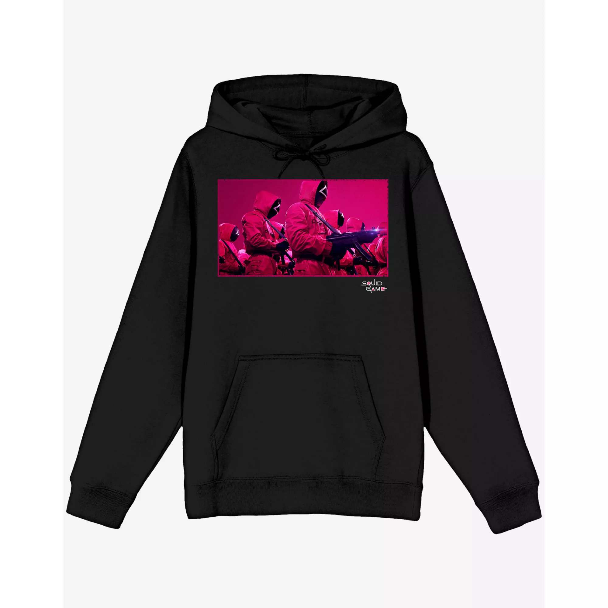 Pink Soldiers Hoodie - Squid Game at Spencer's