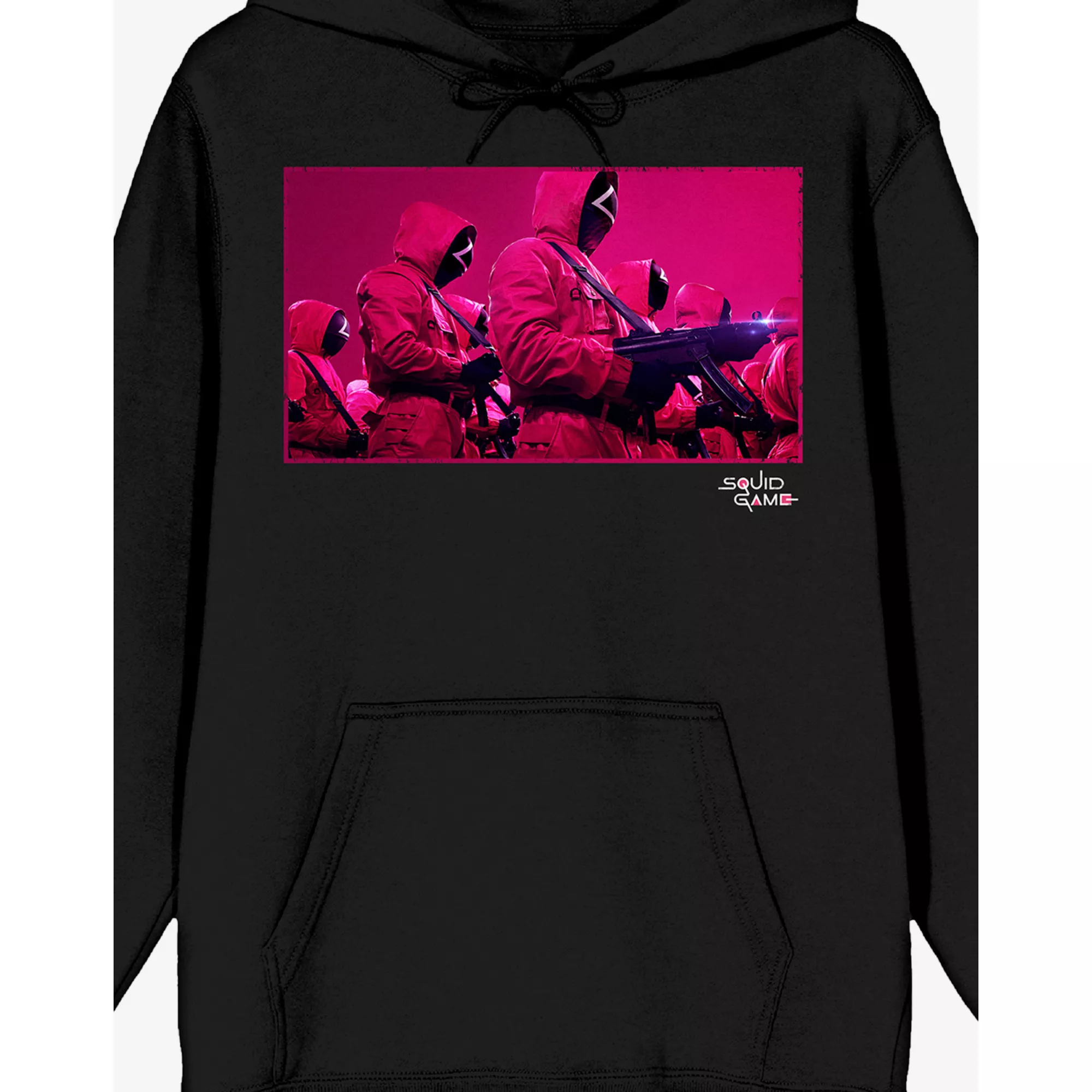 Pink Soldiers Hoodie - Squid Game at Spencer's