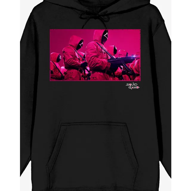 Pink Soldiers Hoodie - Squid Game at Spencer's