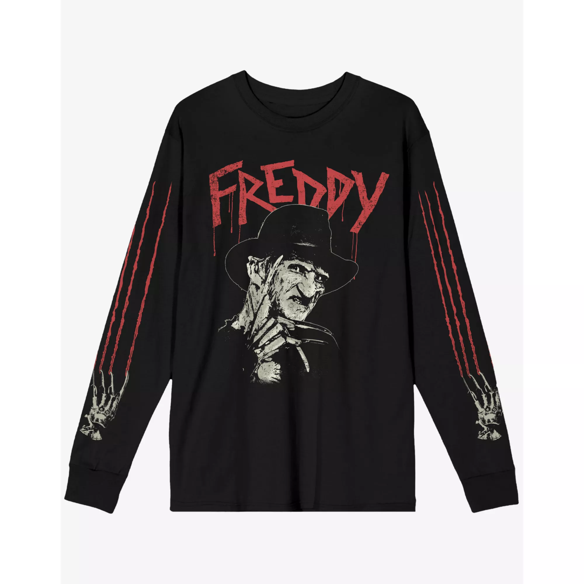 Freddy Krueger Claws Long Sleeve T Shirt - A Nightmare on Elm Street at Spencer's