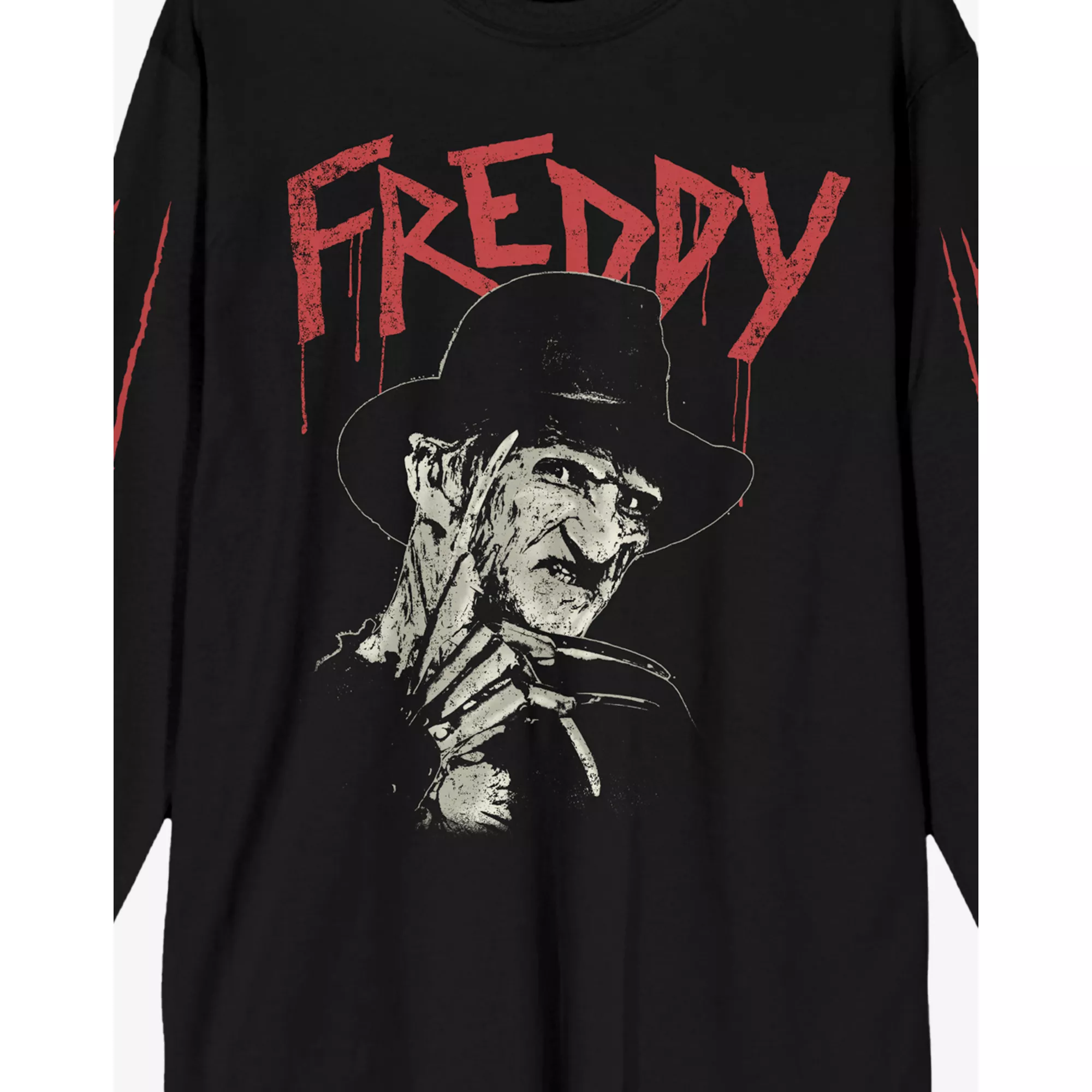 Freddy Krueger Claws Long Sleeve T Shirt - A Nightmare on Elm Street at Spencer's