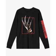 Freddy Krueger Hand Long Sleeve T Shirt - A Nightmare on Elm Street at Spencer's