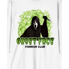 Ghost Face Horror Club Long Sleeve T Shirt at Spencer's