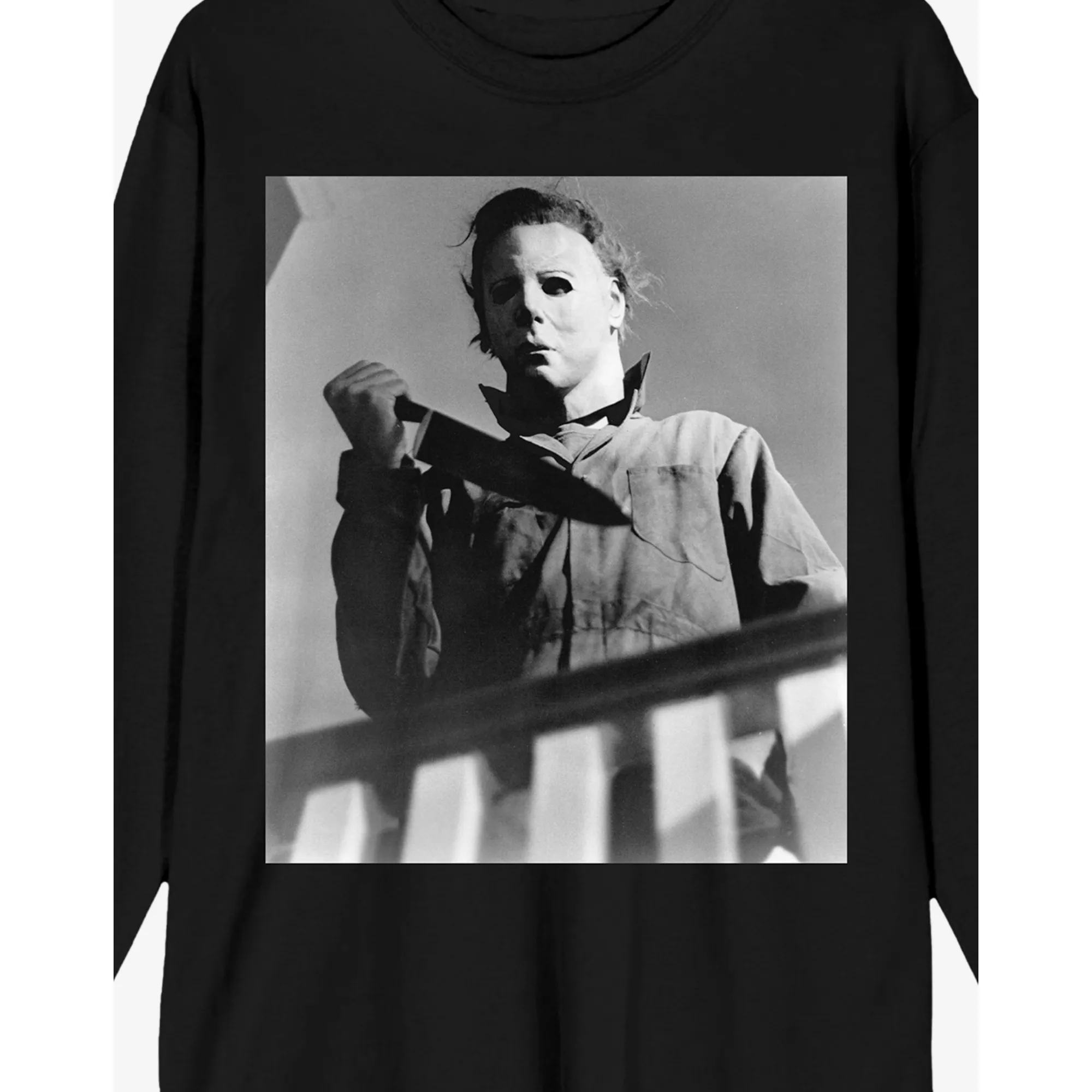 Michael Myers Long Sleeve T Shirt - Halloween at Spencer's