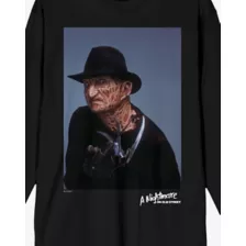 Freddy Krueger Portrait Long Sleeve T Shirt - A Nightmare on Elm Street at Spencer's