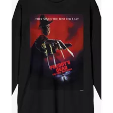 Freddy's Dead Long Sleeve T Shirt - A Nightmare on Elm Street at Spencer's