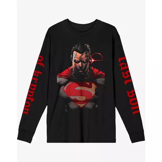 Last Son of Krypton Long Sleeve T Shirt - Superman at Spencer's