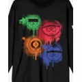 South Park Graffiti Long Sleeve T Shirt at Spencer's