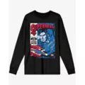 Superman Comic Cover Long Sleeve T Shirt at Spencer's
