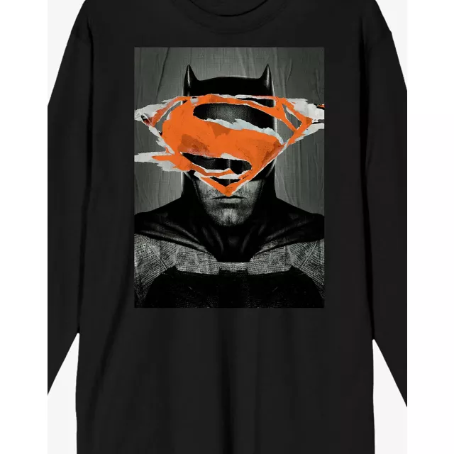 Batman vs Superman Long Sleeve T Shirt at Spencer's
