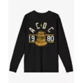 ACDC Hells Bells Varsity Long Sleeve T Shirt at Spencer's