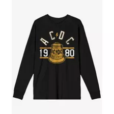 ACDC Hells Bells Varsity Long Sleeve T Shirt at Spencer's
