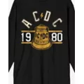 ACDC Hells Bells Varsity Long Sleeve T Shirt at Spencer's