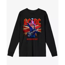 ACDC Britain or Bust Long Sleeve T Shirt at Spencer's