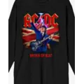 ACDC Britain or Bust Long Sleeve T Shirt at Spencer's
