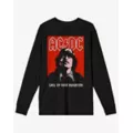 ACDC Lock Up Your Daughters Long Sleeve T Shirt at Spencer's