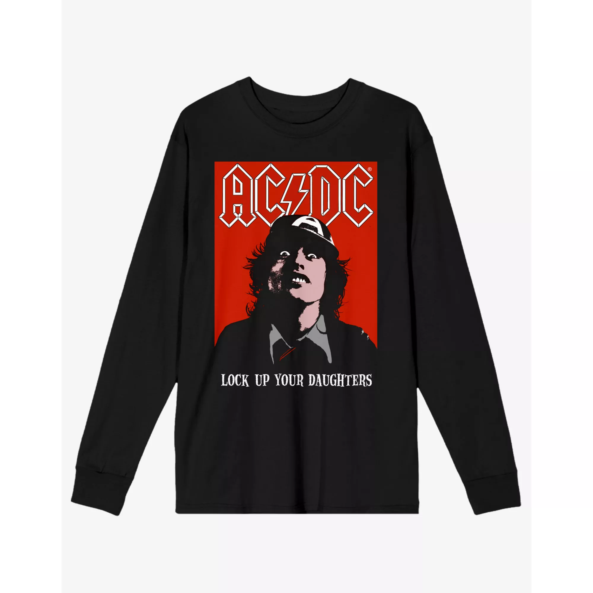ACDC Lock Up Your Daughters Long Sleeve T Shirt at Spencer's