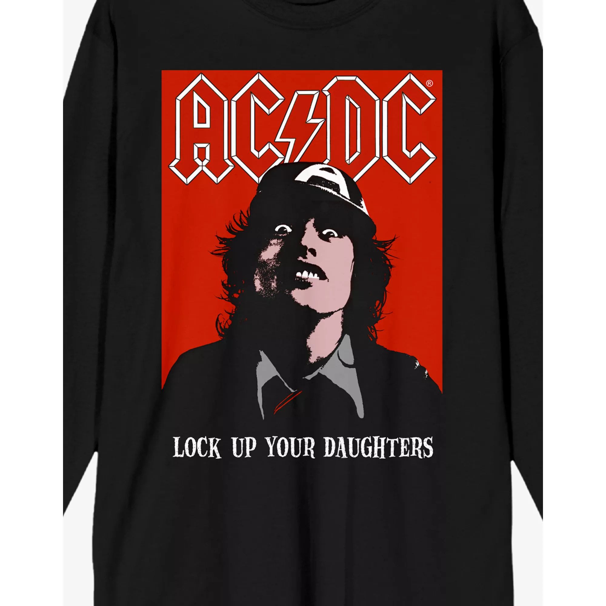ACDC Lock Up Your Daughters Long Sleeve T Shirt at Spencer's