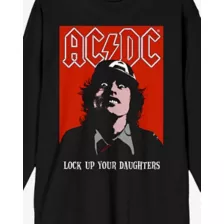 ACDC Lock Up Your Daughters Long Sleeve T Shirt at Spencer's