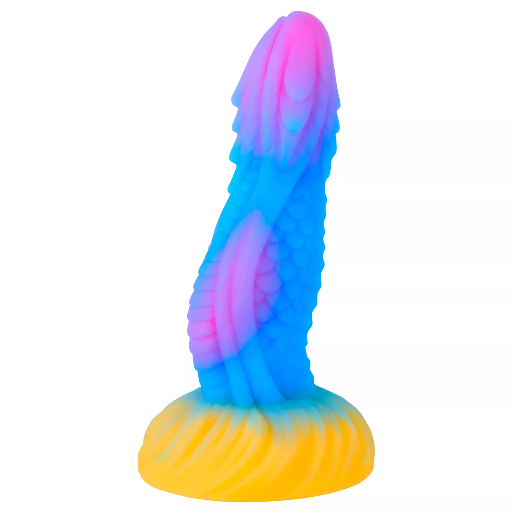 Vac-U-Lock X Fantasy Fuckers Glow-In-The-Dark Dragon’s Tongue Dildo at Spencer's