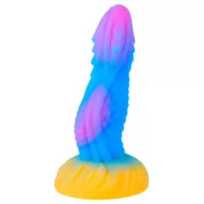 Vac-U-Lock X Fantasy Fuckers Glow-In-The-Dark Dragon’s Tongue Dildo at Spencer's