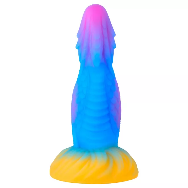 Vac-U-Lock X Fantasy Fuckers Glow-In-The-Dark Dragon’s Tongue Dildo at Spencer's