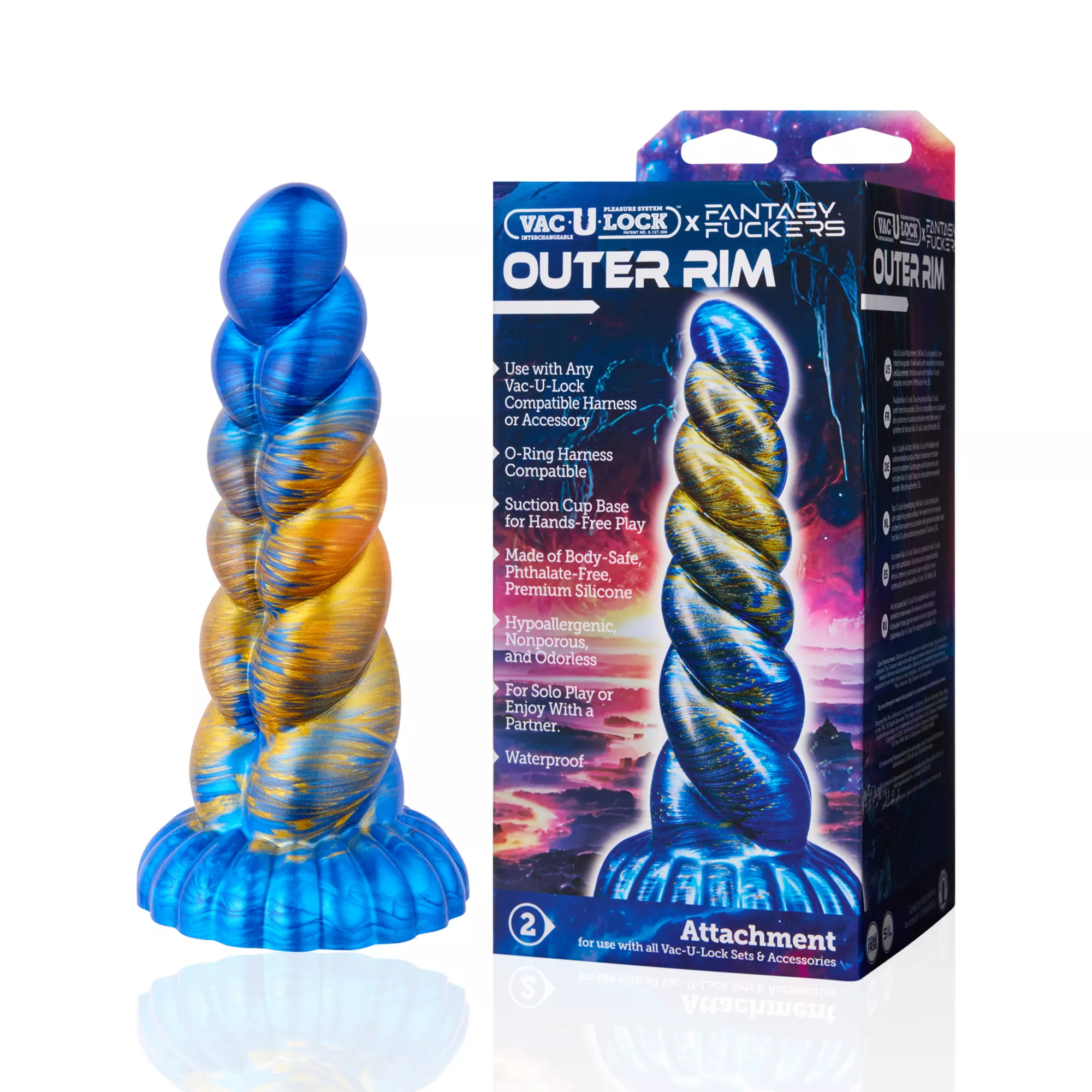 Vac-U-Lock x Fantasy Fuckers Outer Rim Dildo at Spencer's
