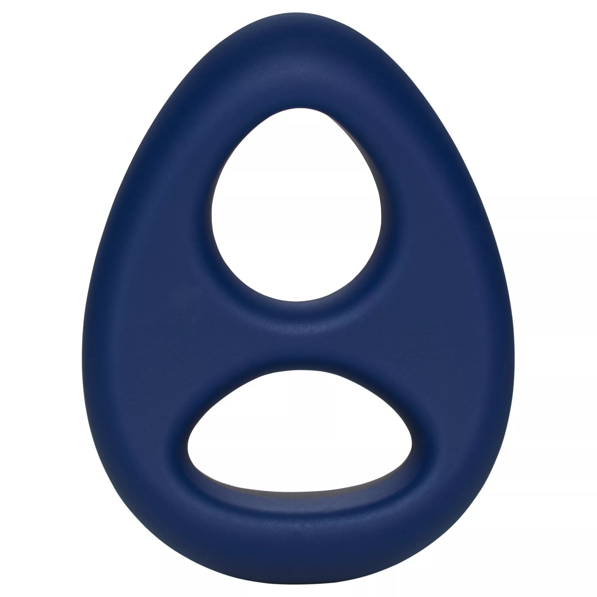 Rock Solid The Code Silicone Cock Ring with Bandana Navy Blue at Spencer's